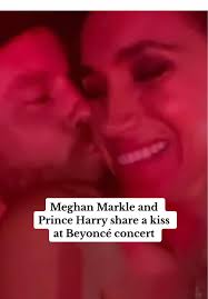 Meghan Markle y Prince Harry en el concierto de Beyoncé