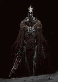 Elite t3 skeleton mortis engine unit. Hd Wallpaper Skeleton Edward Delandre Drawing King Sword Dark Souls Iii Wallpaper Flare