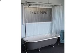 A wide variety of there are 2 suppliers who sells clawfoot tub shower curtain on alibaba.com, mainly located in asia. Claw Foot Tub Add A Shower With 60 D Rod And Faucet With Ceramic Cartridges And Daisy Shower Head Buy Online In Bahamas At Bahamas Desertcart Com Productid 14014456
