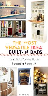 But we'd gladly take this cabinet hack in our. The Most Versatile Built In Ikea Options For Home Bartenders