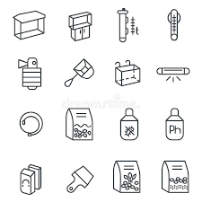 If you were thinking about how to fill that time not watching tv, you might want to try a new hobby. Items For Aquarium Hobby As Line Icons Set 1 Stock Vector Illustration Of Hobby Disinfection 67157009