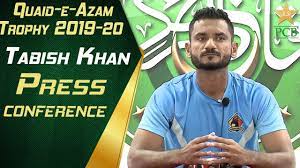 Art critic for both fad and londonist. Tabish Khan Press Conference At The Nsk Quaid E Azam Trophy 2019 20 Youtube