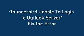 Thunderbird Troubleshooting