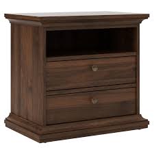 Tvilum Maison Park 2 Drawer 1 Shelf Nightstand In 2020 Shelf Nightstand Nightstand Tvilum