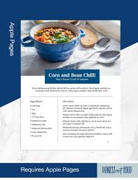 Recipe Cookbook Template Printable For Apple Pages Mac Us Letter 8 5x11 Half Letter 5 5x8 5 And A4 Instant Download Template Binder Kit In 2020 Cookbook Recipes Cookbook Template Recipes