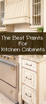 What is the best paint. The 5 Best Types Of Paint For Kitchen Cabinets Painted Furniture Ideas Best Paint For Kitchen Home Diy Painting Kitchen Cabinets