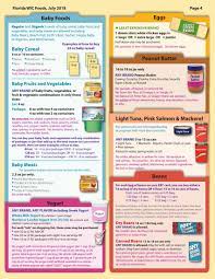 View The Florida Wic Food List
