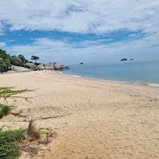Pristine Sandy, Clear Blue Waters Of Huahin