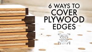 Screws run through the stretchers and into the top to secure it. 6 Ways To Cover Plywood Edges 3x3 Custom