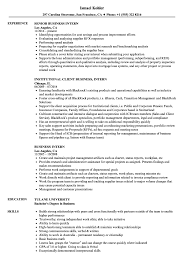 Not sure what to say or how to say it? Business Intern Resume Samples Velvet Jobs