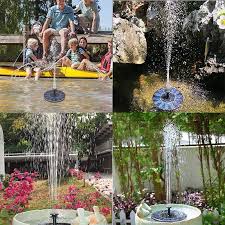 Heisser Mini Solar Powered Brunnen Garten Pool Teich Solar Panel Schwimm Brunnen Garten Dekoration Wasser Brunnen Drop Verschiffen Aliexpress