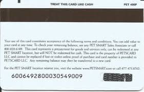 Offer may not be combined with other promotional offers or discounts. Gift Card Logo Petsmart United States Of America Petsmart Col Us Pet 007