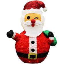 Find polyresin santa claus manufacturers from china. Santa Christmas Yard Decorations Outdoor Christmas Decorations The Home Depot