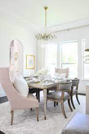 Blush Pink Tabletop Essentials Decor Gold Designs Pink Dining Rooms Dining Room Decor Decor