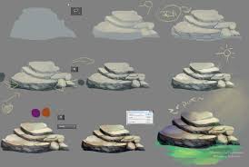 Tutorial How I Make The Stone By Caphricorn On Deviantart Digital Painting Tutorials Painting Tutorial Digital Art Tutorial