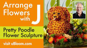 Canadian living is the #1 lifestyle brand for canadian women. How To Create A Dog Sculpture Out Of Flowers Youtube