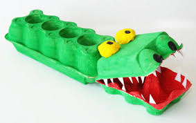 Bastel Dir Ein Tolles Krokodil Mit Dieser Anleitung Eierkarton Basteln Basteln Basteln Mit Kindern