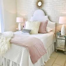 The clear, waterfall coffee table was selected to keep the space open, while the moroccan storage ottomans were used to store toys and provide additional seating. Rose Pink Room Decor Novocom Top