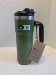 Starbucks Stanley Military Commitment Double Walled Hammered Vacuum Insulation Stainless Steel Tumbler With Handle Milit Starbucks Starbucks Tumbler Tumbler
