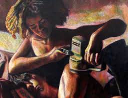 In california, any remodeling or construction project that exceeds $500 (labor and materials), requires a contractor to have an active license with the california contractor state license board (cslb). Construction Of My Ideal Man Painting By Niurka Guzman Otanez Saatchi Art
