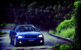 Nissan Skyline Gtr Wallpapers Blue Wallpaper Cave