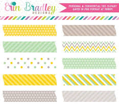 Digital Washi Tape Clipart In Yellow Green Digital Clip Art Etsy Decorar Hojas De Cuaderno Pegatinas Imprimibles Notas Adhesivas