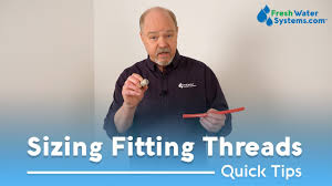 Pex piping will typically expand if the system is allowed to freeze, and return to its original size when the water thaws. How To Buy The Right Fitting By Pipe Dimensions Youtube
