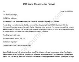 You can find these in the job postings usually labeled as 'minimum requirements'. How To Change Correction Employee Name In Esic Portal Esic Name Change Letter Format Hr Letter Formats
