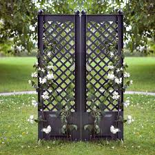 Amagabeli 2 pack large garden trellis for climbing plants 71 x 21 heavy duty rustproof black iron plant trellis for potted plant support tall wall metal trellis for rose vine vegetable cucumber gt02 4.6 out of 5 stars 93. Dakota Fields 2 Piece Auburndale Plastic Lattice Panel Trellis Reviews Wayfair Co Uk