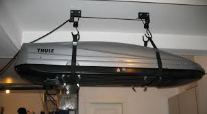 How To Store Thule Cargo Box Garage Storage Systems Garage Storage Roof Box