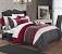 Luxury Burgundy Bedding