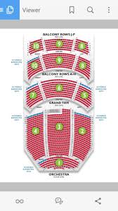 Performing Arts Seating Chart Otvod