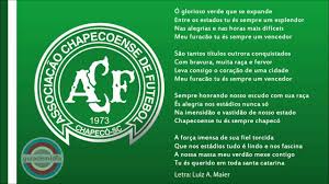 El club brasileño comunicó a través de sus redes sociales la modificación de su escudo, al que añade dos estrellas. Hino Da Chapecoense Sc Hino Da Chape Youtube