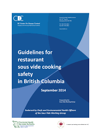 pdf guideline for restaurant sous vide cooking safety in