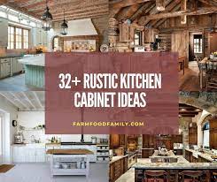 Although busy, this space paints the perfect picture of life on the farm. 32 Rustic Kitchen Cabinet Ideas Projects With Photos In 2021