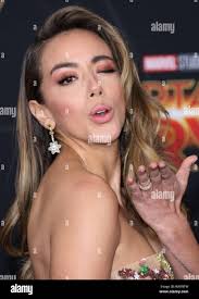 Chloe bennet captain marvel hi-res stock photography and images