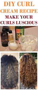 If You Have Wavy Or Curly Hair This Diy Curl Cream Recipe Will Work Perfect For You Diy Curls Curl Cream Cream Recipes