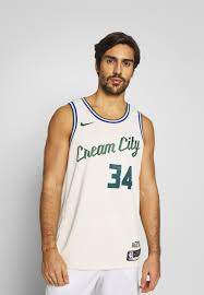 Khris middleton, pat connaughton & coach bud react to game 1. Nike Performance Nba City Edition Milwaukee Bucks Giannis Antetokounmpo Vereinsmannschaften Flat Opal Beige Zalando De