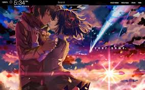 The wallpaper for desktop is missing or does not match the preview. Your Name Wallpapers Fullhd New Tab
