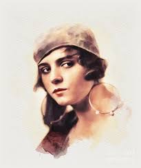 Olive Thomas, Movie Legend Digital Art by Esoterica Art Agency