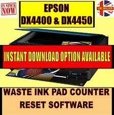 Epson stylus dx4400 druckertreiber und software für microsoft windows und macintosh os. Epson Stylus Sx218 Waste Ink Pad Counter Service Reset Fix Disc For Sale Online Ebay