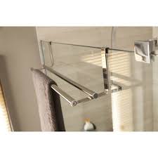 Porte Serviettes 2 Barres Fixes Hook Chrome Leroy Merlin 20 Porte Serviette Paroi De Douche Salle De Bain