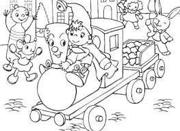 Coloriage d'un lutin tiré du dessin animé oui oui. Coloriage Oui Oui Prend Le Train Dessin Gratuit A Imprimer