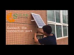 Solar Flood Light Installation Procedure Youtube