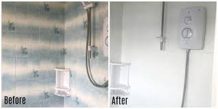 V33's tile paint in white satin did the job perfectly! Everything Mummy Uk Family Lifestyle