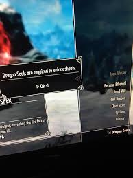 If you don't have a dragon soul, hunt for one in the . Why Can T I Unlock The Shout Skyrim