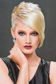 It is slightly shorter than normal bob models, and the lengths of both sides are cut differently. Sidecut Texture Asymmetrical Haircut Short Asymmetrical Haircut Short Hair Styles