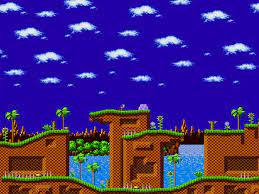 View in full size | play now. Sonic Green Hills Green Hill Zone Bg By Insanesonikkufan On Deviantart Classic Sonic Desktop Wallpaper Art 100 Day Of School Project