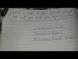 Letter To Your Friend About How Will You Spend Your Puja Vacation Youtube {recipient's name}, i hope you are doing well.