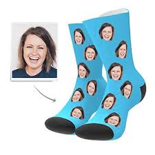 Täglich präsentieren wir euch ein großes angebot an aktuellen. Foto Socken Socken Gesichtsocken Personalisierte Gesicht Socken